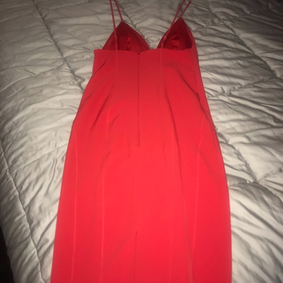 Red Midi Dress - Picture 2 of 2